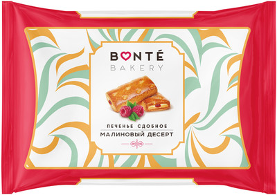 Печенье Bonte Bakery малиновый десерт сдобное, 270г Печенье Bonte Bakery малиновый десерт сдобное, 270г