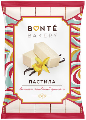Пастила Bonte Bakery ваниль-сливки, 220г Пастила Bonte Bakery ваниль-сливки, 220г