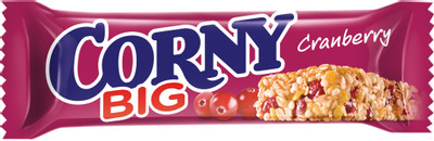 Батончик злаковый Corny Big клюква, 50г Батончик злаковый Corny Big клюква, 50г
