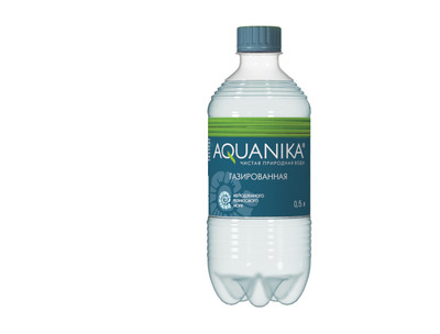 Вода Aquanika питьевая газированная, 500мл Вода Aquanika питьевая газированная, 500мл