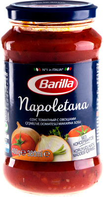 Соус томатный Barilla Наполетано с овощами, 400г Соус томатный Barilla Наполетано с овощами, 400г