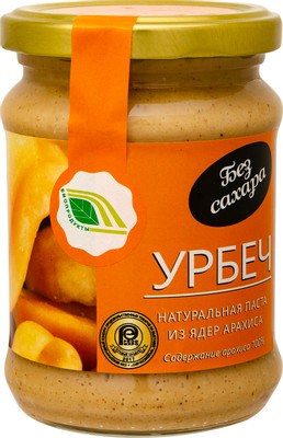 Паста Урбеч биопродукты из ядра арахиса натуральная, 280г Паста Урбеч биопродукты из ядра арахиса натуральная, 280г