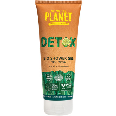 Гель We Are The Planet для душа Detox освежающий, 200мл Гель We Are The Planet для душа Detox освежающий, 200мл