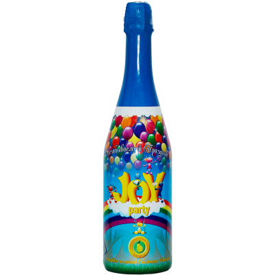 Напиток безалкогольный Joy Party дюшес среднегазированный, 750мл Напиток безалкогольный Joy Party дюшес среднегазированный, 750мл