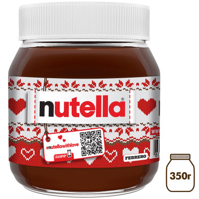 Ореховая паста Nutella фундук и какао, 350г Ореховая паста Nutella фундук и какао, 350г