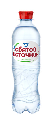 Вода Святой источник минеральная питьевая газированная, 500мл Вода Святой источник минеральная питьевая газированная, 500мл