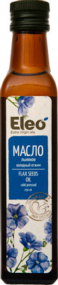 Масло льняное Eleo пищевое нерафинированное, 250мл Масло льняное Eleo пищевое нерафинированное, 250мл