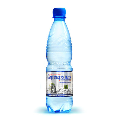 Вода Серебряная минеральная газированная, 500мл Вода Серебряная минеральная газированная, 500мл