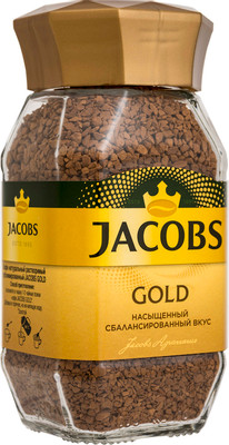Кофе Jacobs Monarch Gold натуральный растворимый сублимированный, 95г Кофе Jacobs Monarch Gold натуральный растворимый сублимированный, 95г