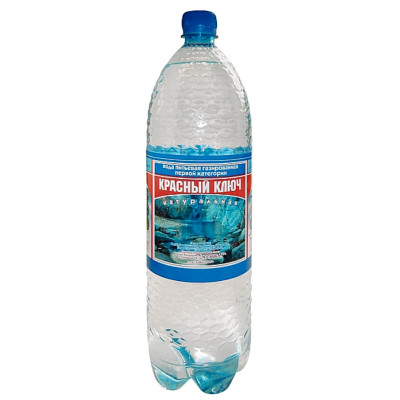 Вода Красный ключ питьевая газированная, 1.5л Вода Красный ключ питьевая газированная, 1.5л