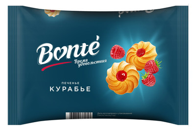 Печенье Bonte Bakery курабье сдобное, 300г Печенье Bonte Bakery курабье сдобное, 300г