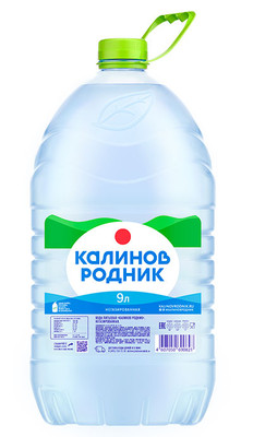 Вода Калинов Родник питьевая негазированная, 9л Вода Калинов Родник питьевая негазированная, 9л