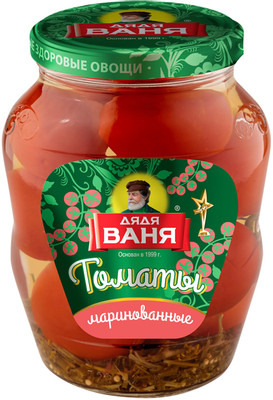 Томаты Дядя Ваня маринованные, 680г Томаты Дядя Ваня маринованные, 680г