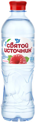 Напиток Святой источник Природная вода + малина негазированный, 500мл Напиток Святой источник Природная вода + малина негазированный, 500мл