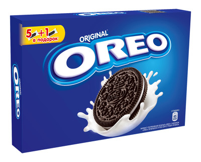 Печенье Oreo с какао начинкой ваниль, 228г Печенье Oreo с какао начинкой ваниль, 228г