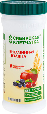 Клетчатка Сибирская Клетчатка Витаминная поляна, 280г Клетчатка Сибирская Клетчатка Витаминная поляна, 280г