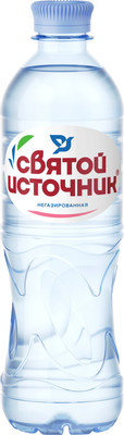 Вода Святой источник ключевая питьевая негазированная, 500мл Вода Святой источник ключевая питьевая негазированная, 500мл