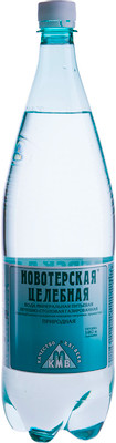 Вода Новотерская Целебная минеральная лечебно-столовая газированная, 1.5л Вода Новотерская Целебная минеральная лечебно-столовая газированная, 1.5л