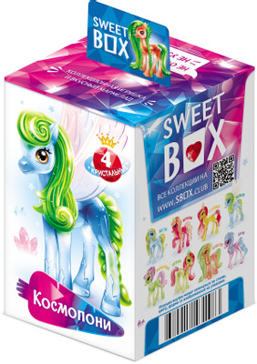 Набор мармелада Sweet Box жевательный в ассортименте, 10г + подарок Набор мармелада Sweet Box жевательный в ассортименте, 10г + подарок
