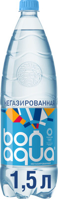 Вода Bonaqua питьевая негазированная, 1.5л Вода Bonaqua питьевая негазированная, 1.5л