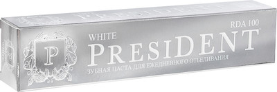 Зубная паста President White, 75мл Зубная паста President White, 75мл