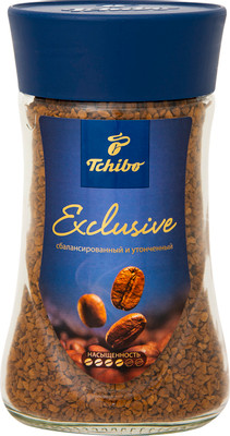 Кофе Tchibo Exclusive растворимый, 95г Кофе Tchibo Exclusive растворимый, 95г