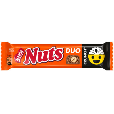 Конфета Nuts Crunch с фундуком и арахисом, 60г Конфета Nuts Crunch с фундуком и арахисом, 60г