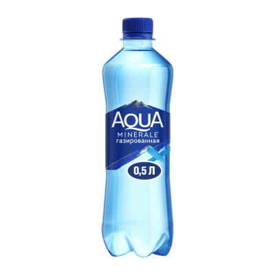 Вода Aqua Minerale питьевая газированная, 0,5л Вода Aqua Minerale питьевая газированная, 0,5л