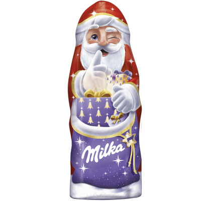 Фигурка шоколадная Milka в форме Деда Мороза, 45г Фигурка шоколадная Milka в форме Деда Мороза, 45г