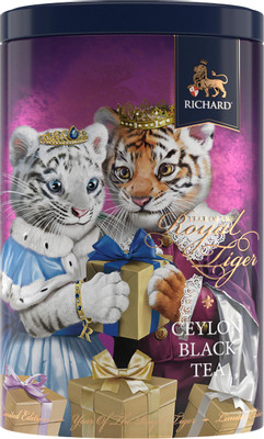 Чай Richard Год королевского тигра чёрный, 80г Чай Richard Год королевского тигра чёрный, 80г