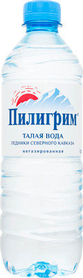 Вода Пилигрим минеральная питьевая негазированная, 500мл Вода Пилигрим минеральная питьевая негазированная, 500мл