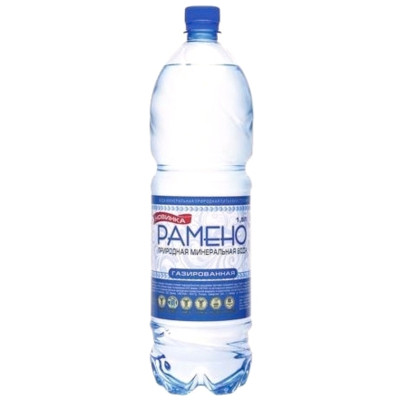Вода Рамено минеральная столовая газированная, 1.5л Вода Рамено минеральная столовая газированная, 1.5л