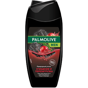 Гель Palmolive Men для душа Очищение и перезагрузка 4в1 мужской, 250мл Гель Palmolive Men для душа Очищение и перезагрузка 4в1 мужской, 250мл