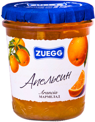 Конфитюр Zuegg апельсиновый экстра, 330г Конфитюр Zuegg апельсиновый экстра, 330г