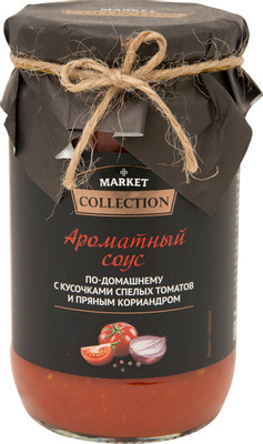 Соус томатный Market Collection Ароматный по-домашнему, 370г Соус томатный Market Collection Ароматный по-домашнему, 370г