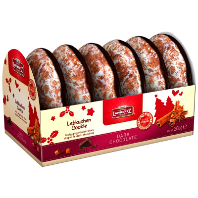 Пряники Lambertz Lebkuchen Cookie, 200г Пряники Lambertz Lebkuchen Cookie, 200г