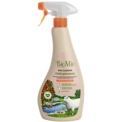 Средство чистящее BioMio Bio-Bathroom Cleaner грейпфрут для ванной и туалета, 500мл Средство чистящее BioMio Bio-Bathroom Cleaner грейпфрут для ванной и туалета, 500мл