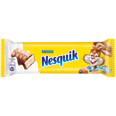 Батончик Nesquik с какао-нугой, 43г Батончик Nesquik с какао-нугой, 43г