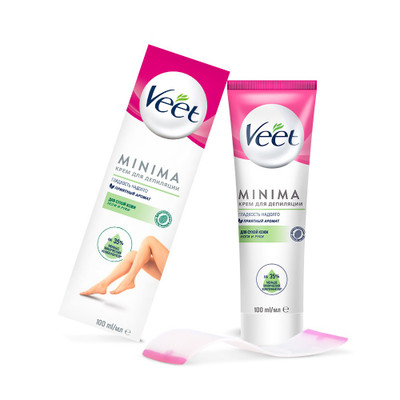 Крем для депиляции Veet Minima, 100мл Крем для депиляции Veet Minima, 100мл