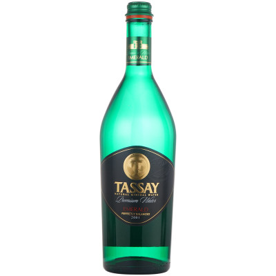 Вода Tassay Emerald питьевая газированная, 750мл Вода Tassay Emerald питьевая газированная, 750мл