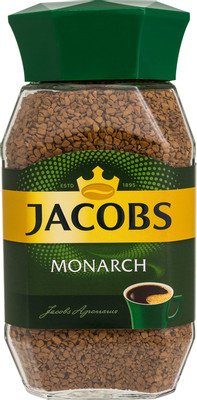 Кофе Jacobs Monarch натуральный растворимый сублимированный, 190г Кофе Jacobs Monarch натуральный растворимый сублимированный, 190г