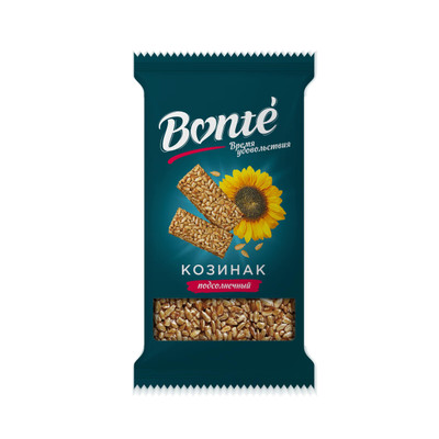 Козинак Bonte Bakery Подсолнечный, 150г Козинак Bonte Bakery Подсолнечный, 150г