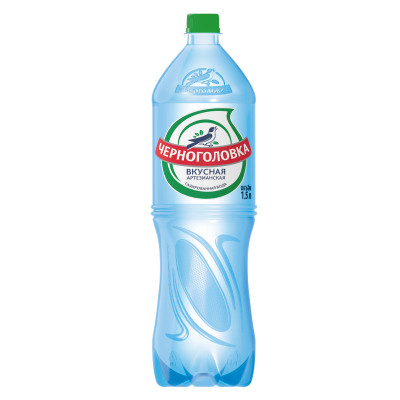 Вода Черноголовская Вкусная минеральная питьевая столовая газированная, 1.5л Вода Черноголовская Вкусная минеральная питьевая столовая газированная, 1.5л