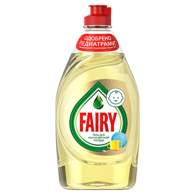 Средство для мытья посуды Fairy Детский без ароматизаторов, 450мл Средство для мытья посуды Fairy Детский без ароматизаторов, 450мл