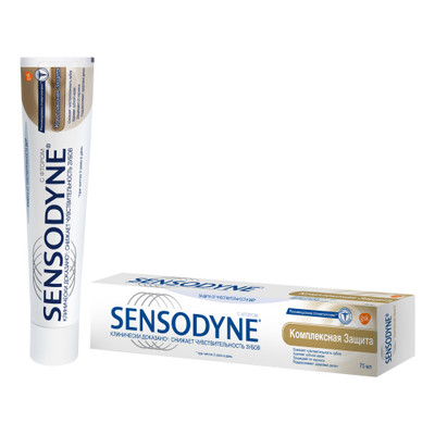 Зубная паста Sensodyne Total Care комплексная защита, 75мл Зубная паста Sensodyne Total Care комплексная защита, 75мл