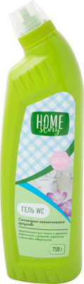 Средство санитарно-гигиеническое Home Story гель WC цветы, 750г Средство санитарно-гигиеническое Home Story гель WC цветы, 750г