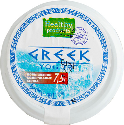 Йогурт Полезные Продукты греческий персик-маракуйя 0%, 165г Йогурт Полезные Продукты греческий персик-маракуйя 0%, 165г