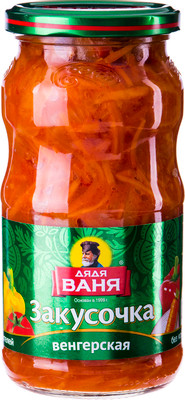 Закусочка Дядя Ваня Венгерская, 460г Закусочка Дядя Ваня Венгерская, 460г