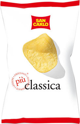Чипсы картофельные San Carlo Piu Gusto Классика, 180г Чипсы картофельные San Carlo Piu Gusto Классика, 180г