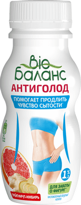 Напиток кисломолочный Bio Баланс Антиголод грейпфрут-имбирь 1.3%, 200г Напиток кисломолочный Bio Баланс Антиголод грейпфрут-имбирь 1.3%, 200г